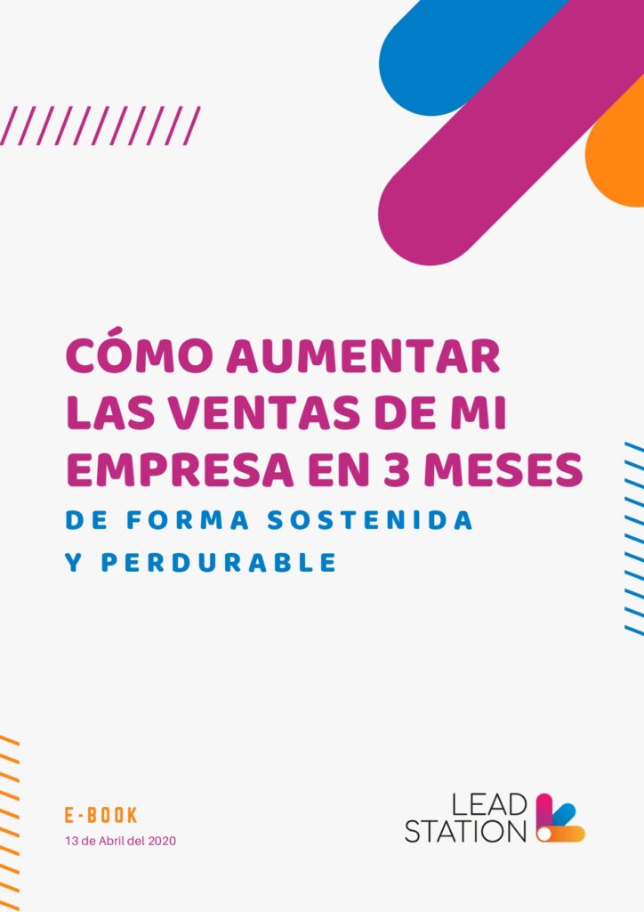 E-book: Cómo aumentar las ventas de mi empresa en 3 meses